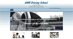 Desktop Screenshot of ambdrivingschool.com